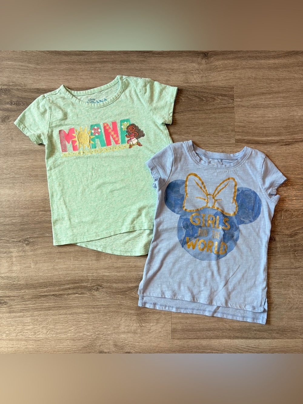 Disney Moana/Disney Jumping Beans toddler girls tees